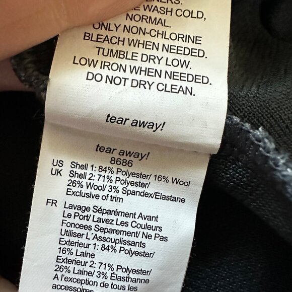 Brooks Running Joyride Pleated Sheep-ish Wool Skirt Womens Size M Academia Prep - Picture 9 of 10